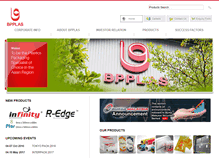 Tablet Screenshot of bpplas.com